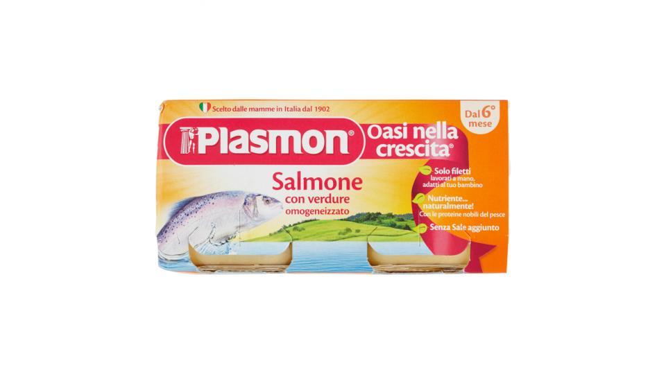 Plasmon Salmone con verdure omogeneizzato