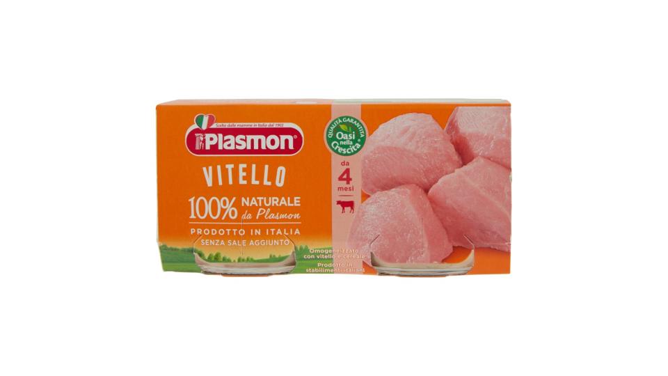 Plasmon Vitello Omogeneizzato con vitello e cereale