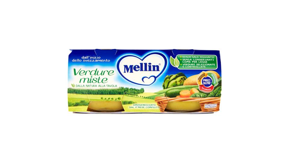 Mellin Verdure miste Omogeneizzato