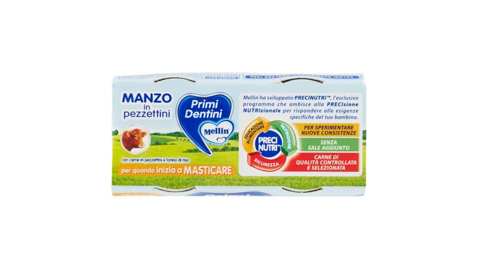 Mellin Primi Dentini Manzo in pezzettini