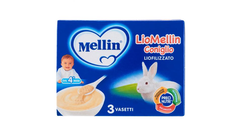 Mellin LioMellin coniglio liofilizzato