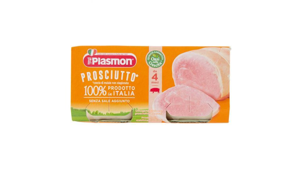 Plasmon Prosciutto* Omogeneizzato con prosciutto* e cereale