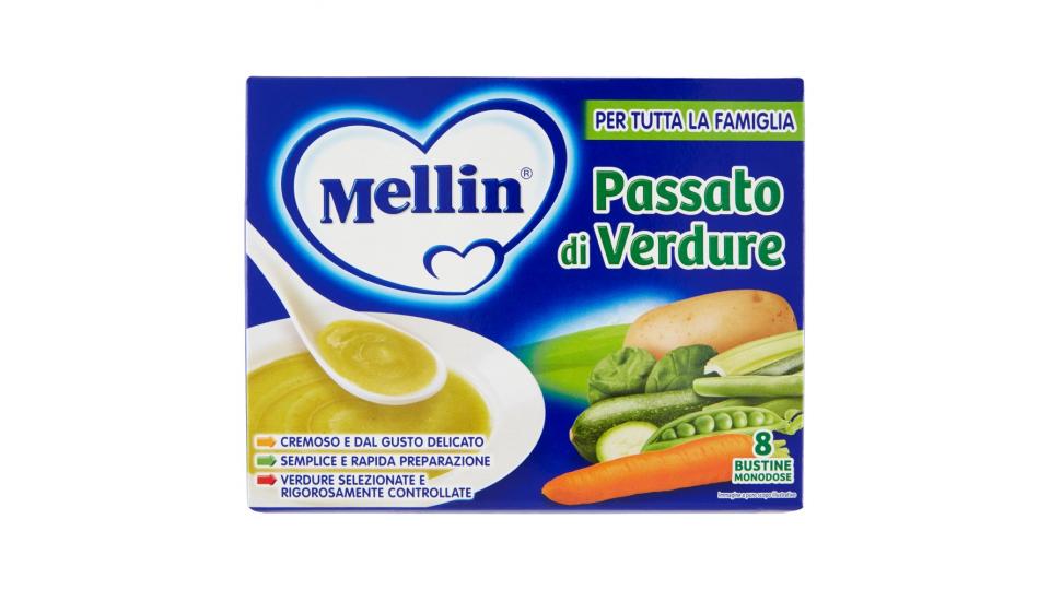 Mellin Passato di verdure 8 bustine monodose