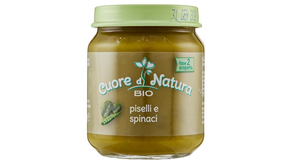 Cuore di Natura Bio piselli e spinaci
