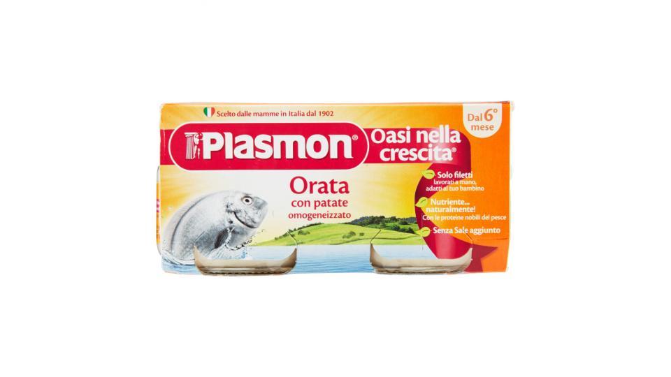 Plasmon	Orata con patate omogeneizzato