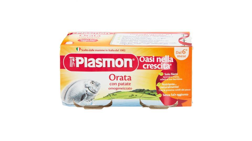 Plasmon	Orata con patate omogeneizzato