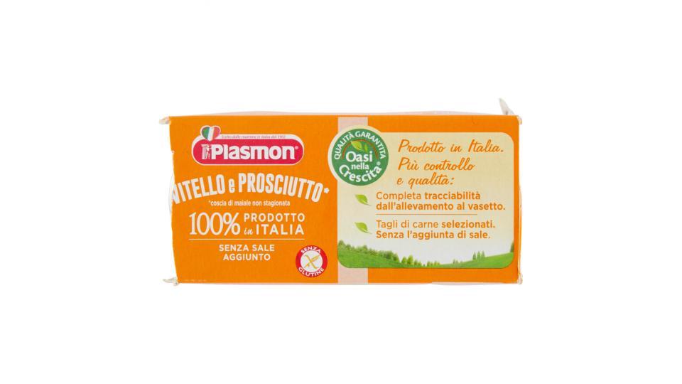 Plasmon Vitello e Prosciutto* Omogeneizzato con carne e cereale