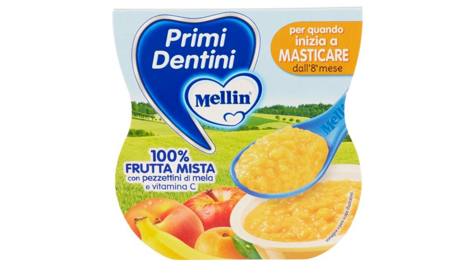 Mellin Primi Dentini 100% Frutta Mista