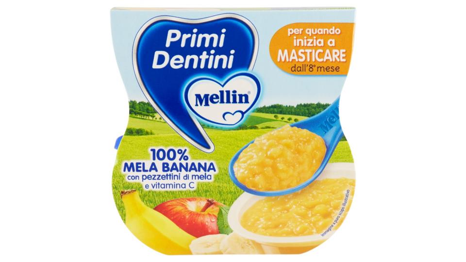 Mellin Primi Dentini 100% Mela Banana