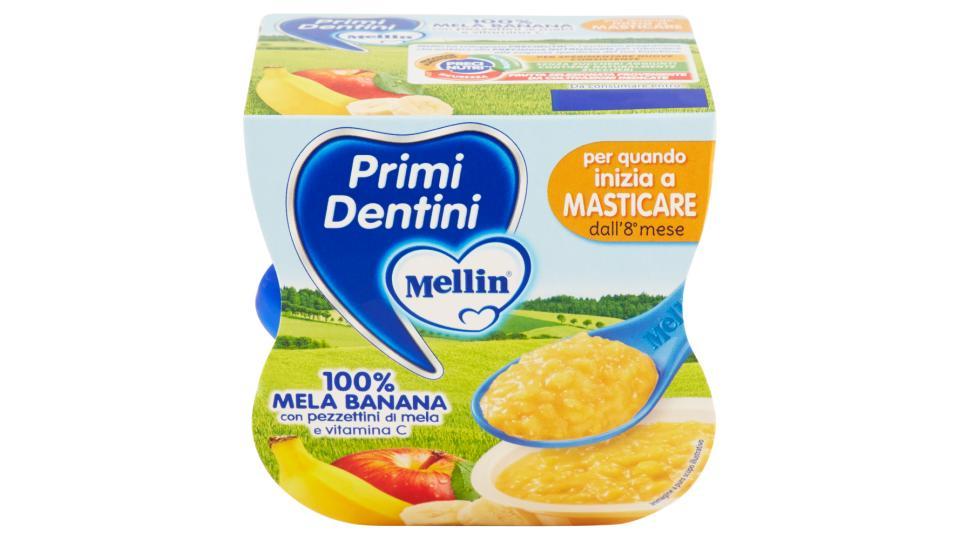 Mellin Primi Dentini 100% Mela Banana