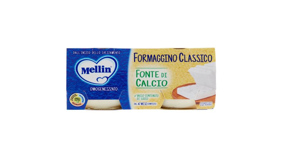 Mellin Formaggino Classico Omogeneizzato