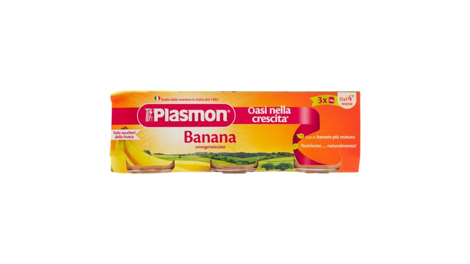 Plasmon Banana omogeneizzato