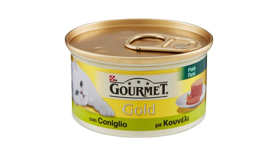 PURINA GOURMET Gold Gatto Patè con Coniglio lattina