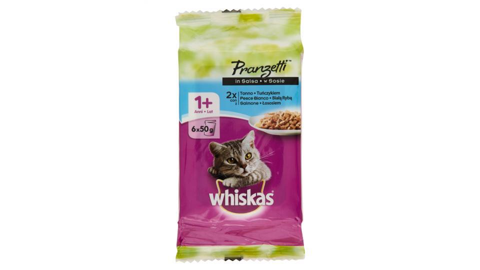 Whiskas Pranzetti in Salsa 1+ Anni