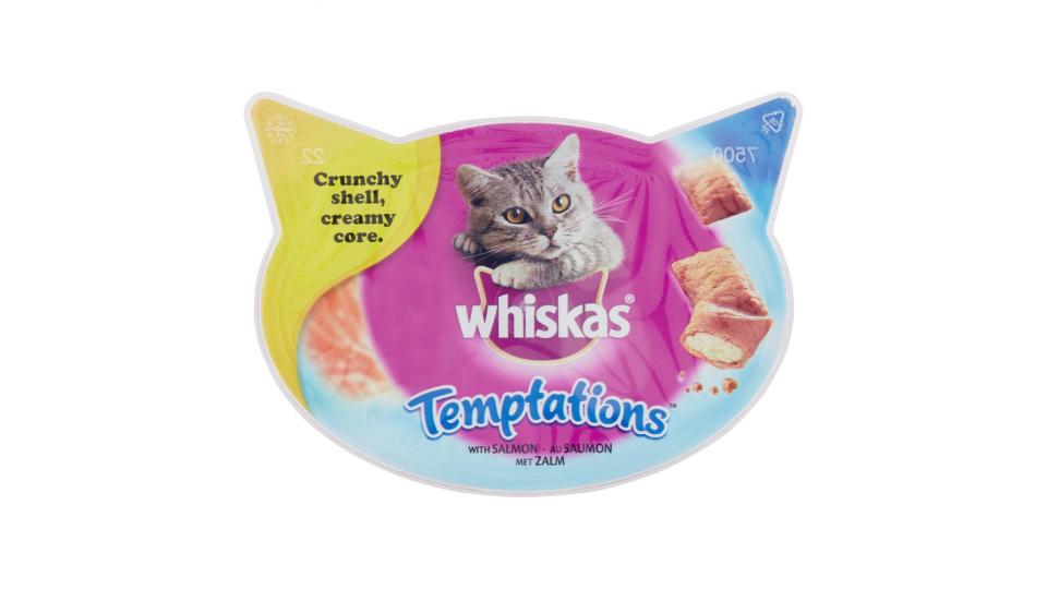 Whiskas Temptations con salmone