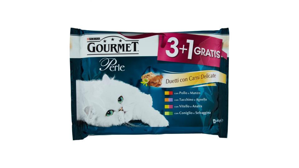 PURINA GOURMET Perle Gatto Duetti con Carni Delicate