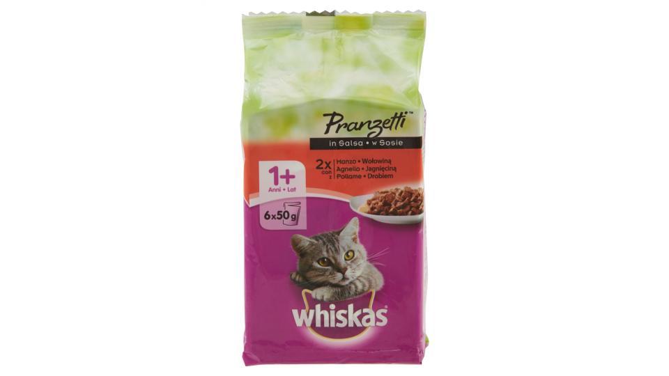 Whiskas Pranzetti in Salsa 1+ Anni