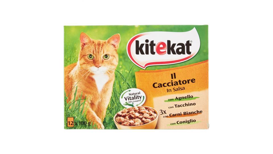 kitekat il Cacciatore in Salsa con Agnello, Tacchino, Carni Bianche, Coniglio