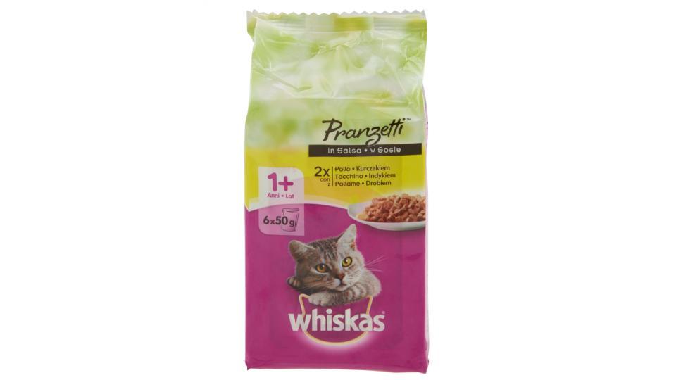 Whiskas Pranzetti in Salsa 1+ Anni