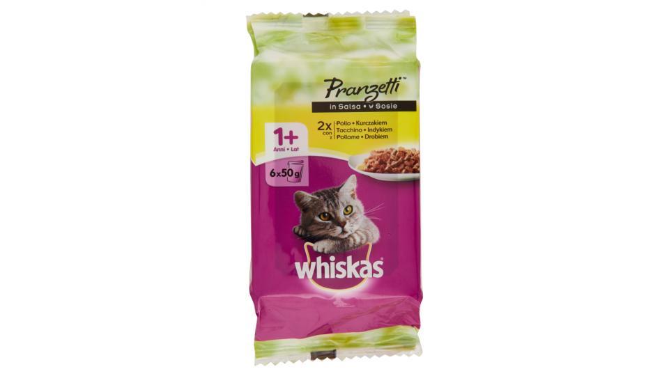 Whiskas Pranzetti in Salsa 1+ Anni