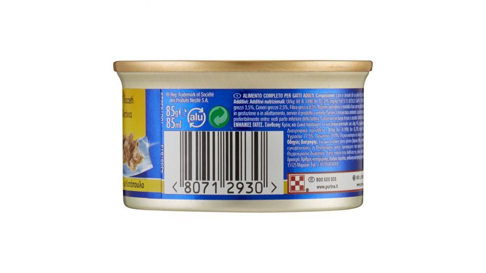 PURINA GOURMET Diamant Gatto Sfilaccetti con pollo delicato lattina