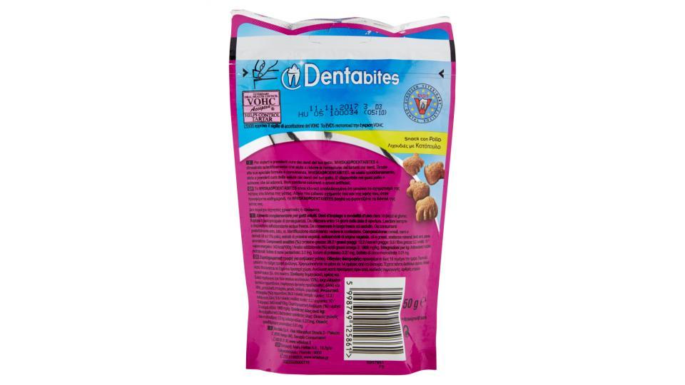 whiskas Dentabites Snack con Pollo