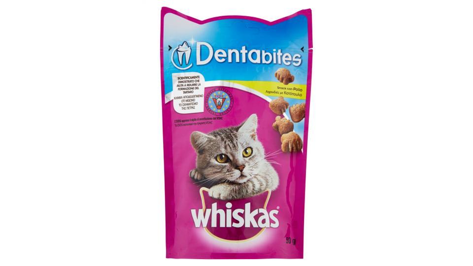 whiskas Dentabites Snack con Pollo