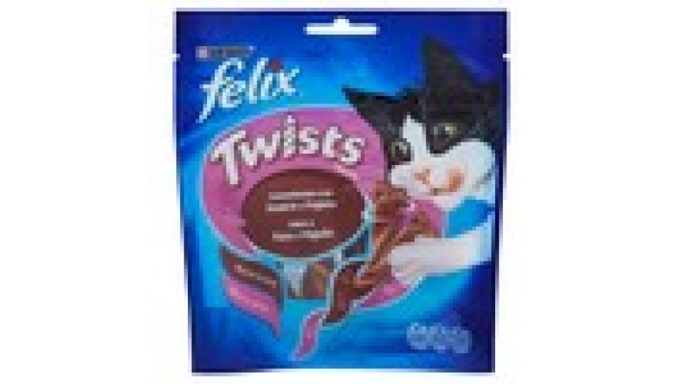 PURINA FELIX Twist Snack Gatto aromatizzato con anatra e fegato busta