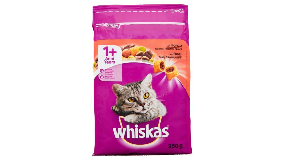 Whiskas 1+ con Manzo