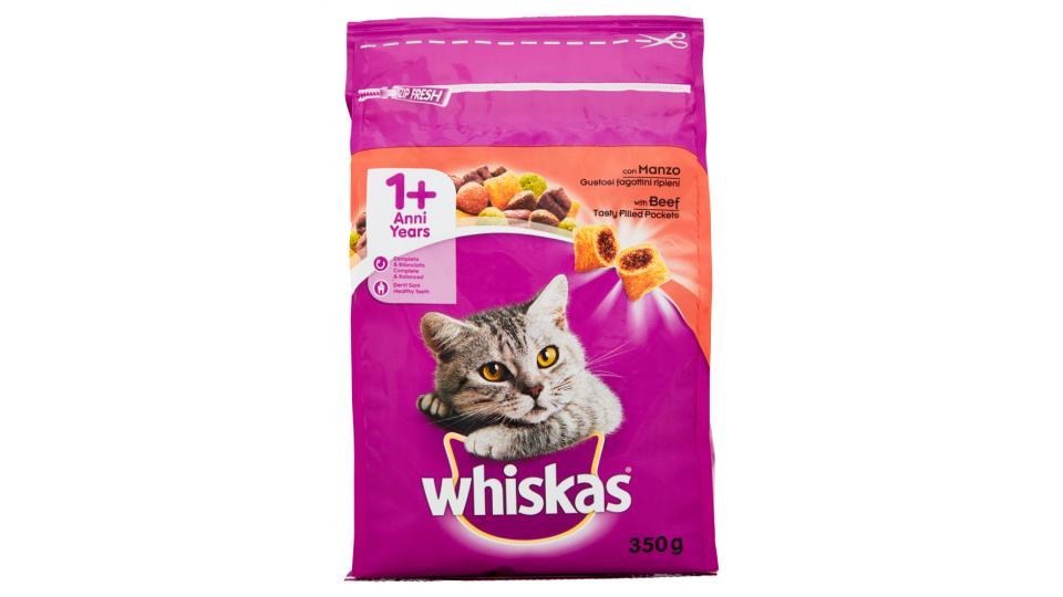 Whiskas 1+ con Manzo