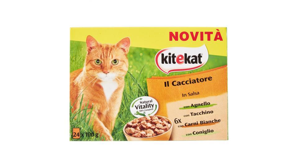 kitekat il Cacciatore in Salsa con Agnello, Tacchino, Carni Bianche, Coniglio