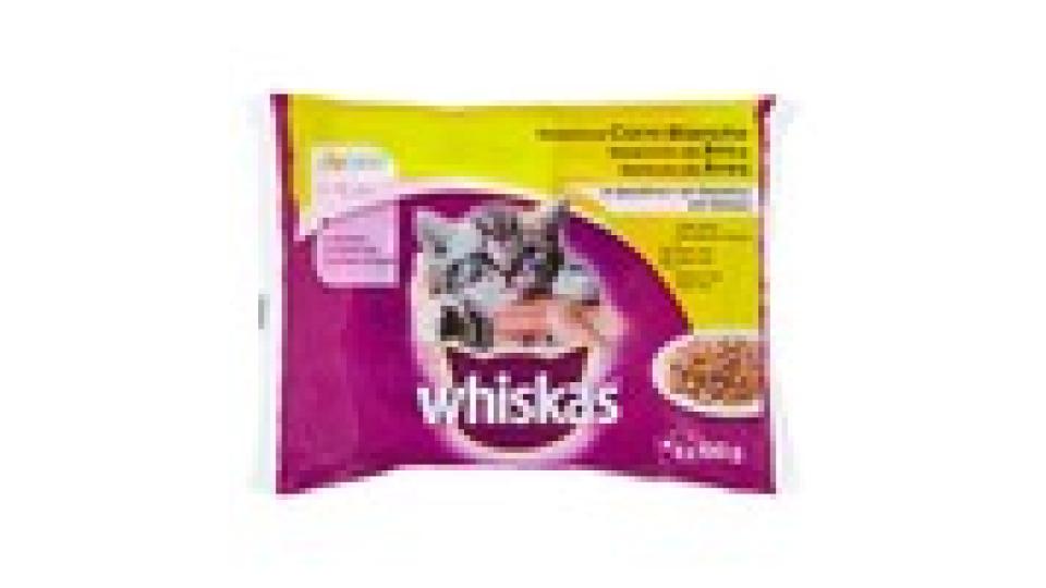 Whiskas Junior Selezione Carni Bianche in Gelatina