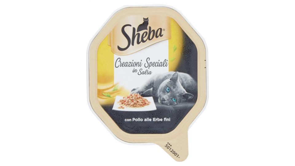 Sheba Creazioni Speciali in Salsa con Pollo alle Erbe fini