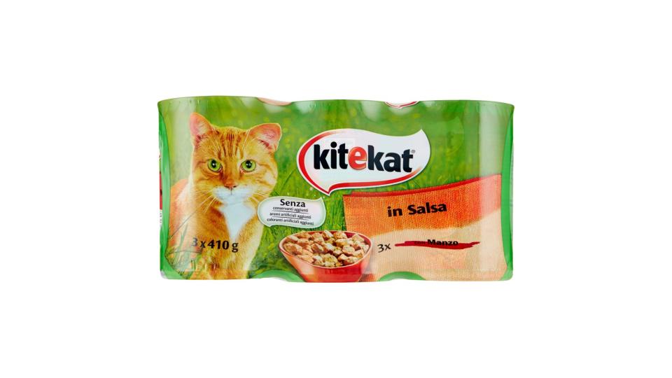 Kitekat in Salsa con Manzo