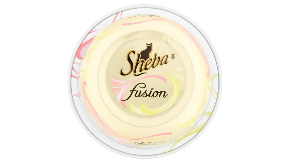 Sheba Fusion con salmone e pollo