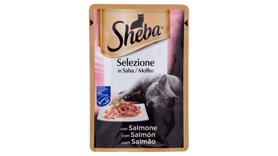 Sheba Selezione in Salsa con Salmone