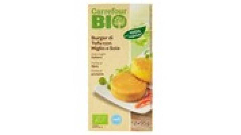 Carrefour Bio Burger di Tofu con Miglio e Soia