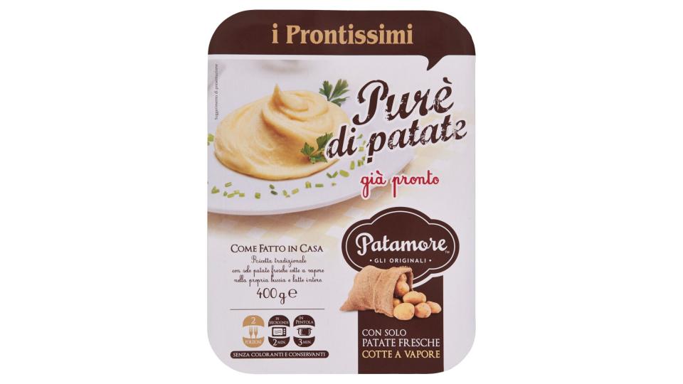 Patamore I Prontissimi Purè di Patate