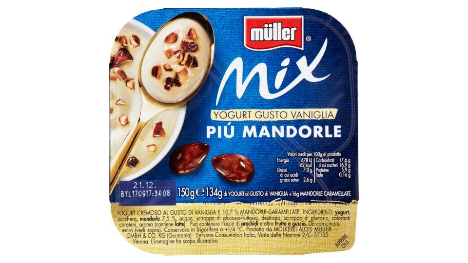 Müller Mix Yogurt alla vaniglia più mandorle mix