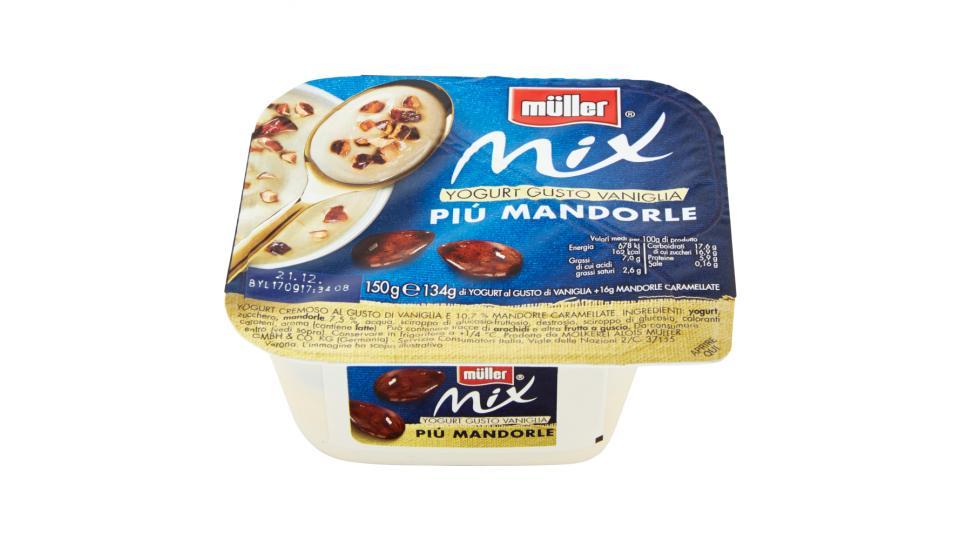 Müller Mix Yogurt alla vaniglia più mandorle mix
