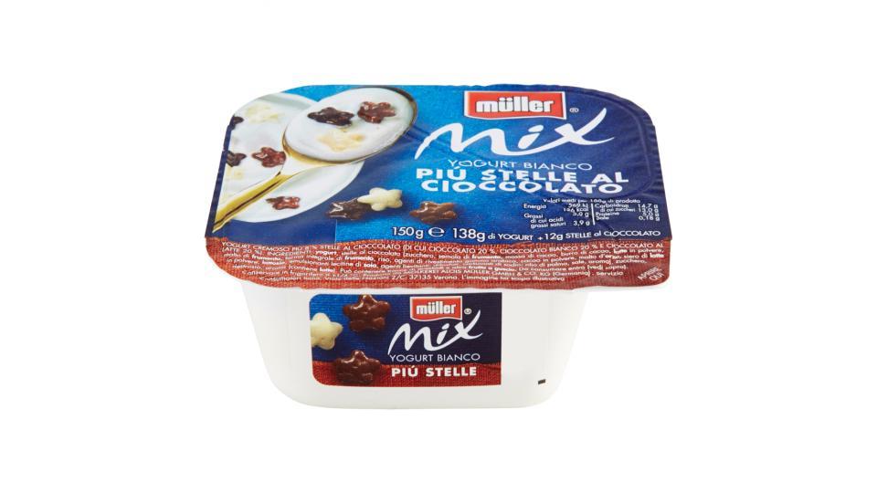 müller Mix Yogurt Bianco Più Stelle al Cioccolato