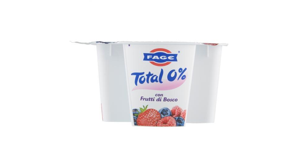 Fage Total 0% con Frutti di Bosco