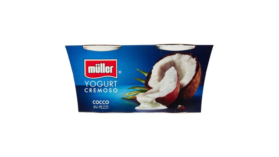 müller Yogurt Cremoso Cocco in Pezzi