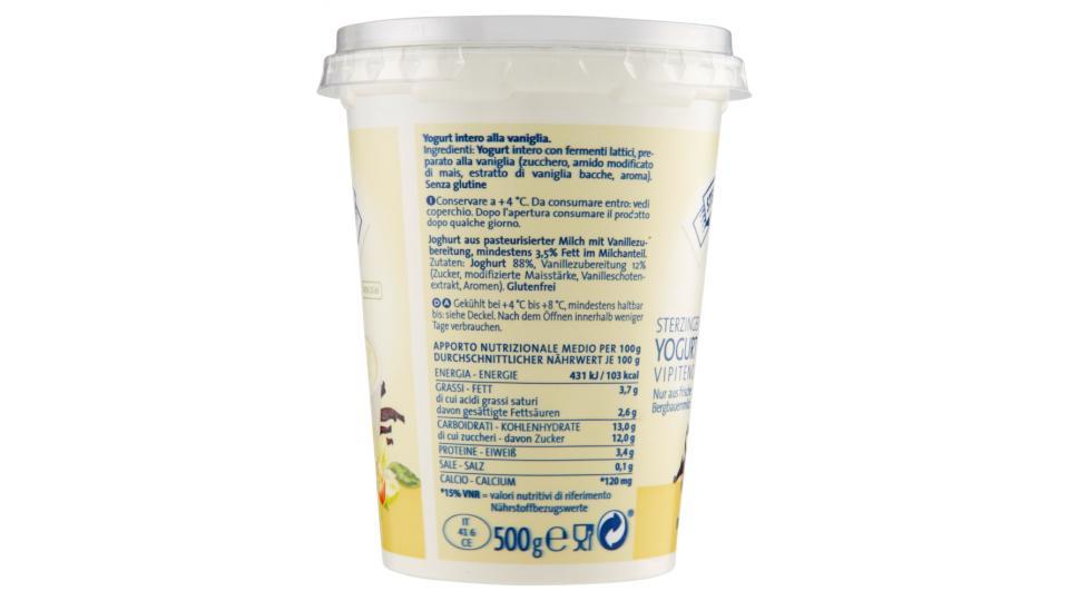 Sterzing Vipiteno Yogurt Vaniglia