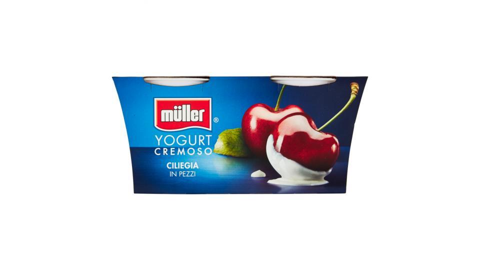 müller Yogurt Cremoso Ciliegia in Pezzi