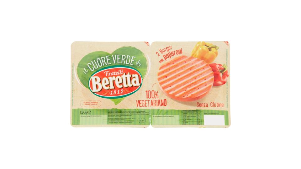 il Cuore Verde di Fratelli Beretta 2 Burger con peperoni