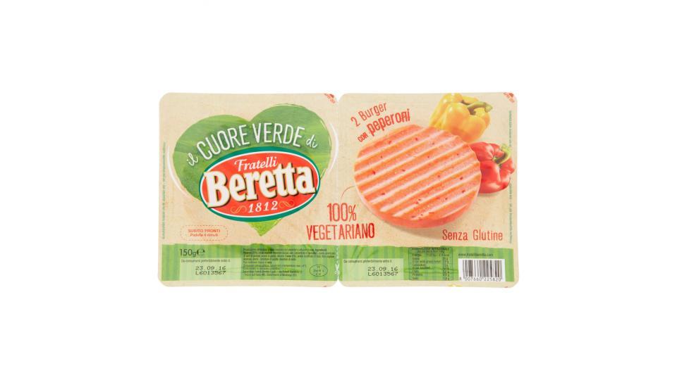 il Cuore Verde di Fratelli Beretta 2 Burger con peperoni