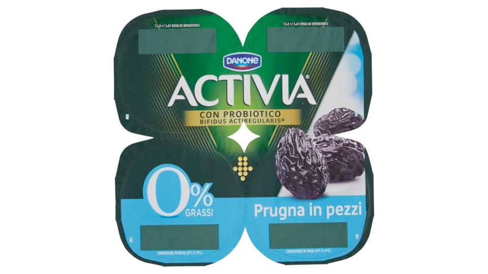 Activia 0% Grassi Prugna in pezzi