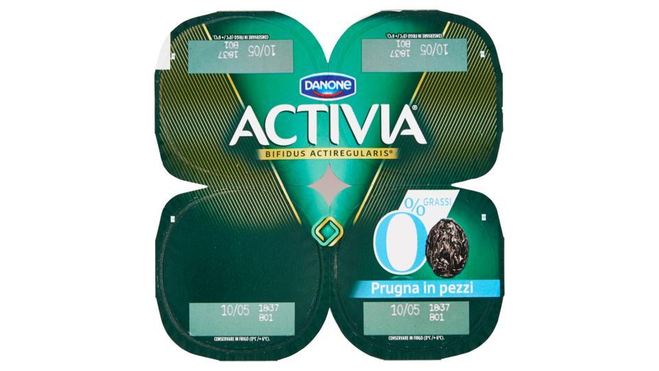 Activia 0% Grassi Prugna in pezzi