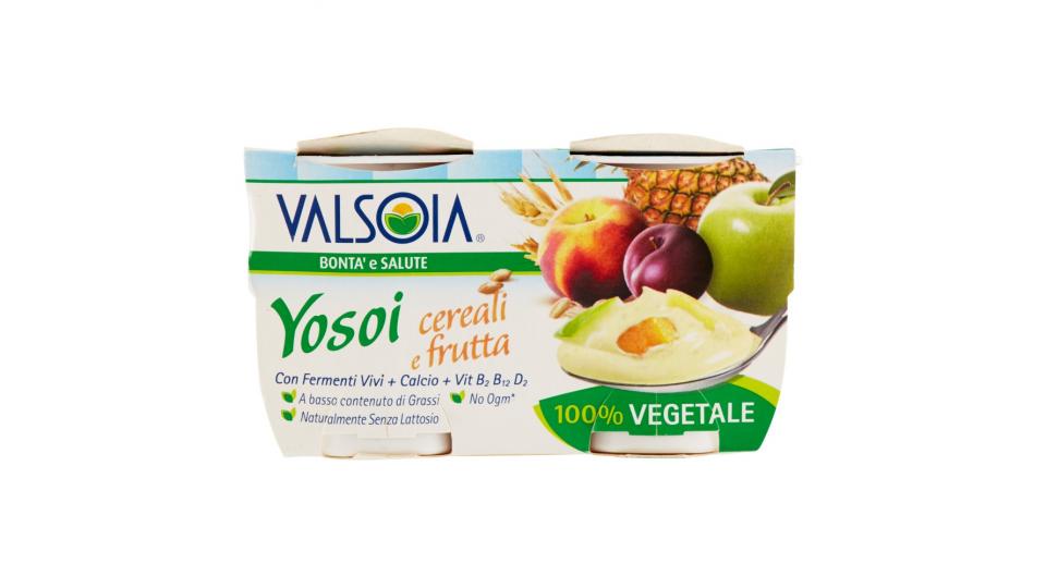 Valsoia Bontà e Salute Yosoi cereali e frutta